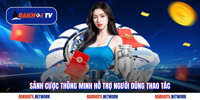 Ứng dụng thông minh hỗ trợ người dùng thao tác tại Rakhoitv